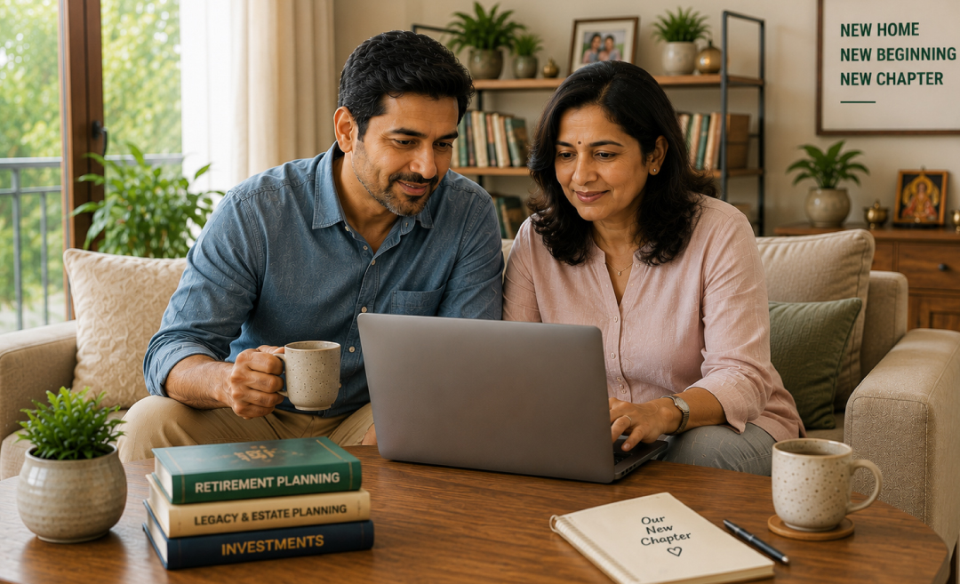 NRI couple planning their return to India